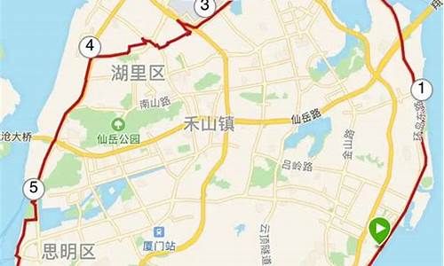 大学城环岛骑行路线_大学城环岛骑行路线图